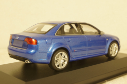 Audi RS4 2004 blue metallic, 943014603,  Minichamps 1:43