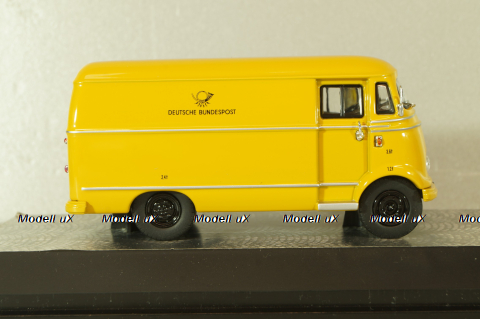 Mercedes-Benz L319 "Deutsche Bundespost" 1955, yellow, 006769, Premium ClassiXXS 1:43