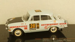 Москвич 412, No.28, Rally London - Mexiko, L.Potapcikas/Y.Lesovskiy/E.Bazhenov, 1970, RAC353, IXO 1:43