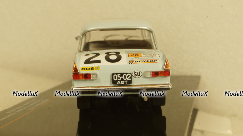 Москвич 412, No.28, Rally London - Mexiko, L.Potapcikas/Y.Lesovskiy/E.Bazhenov, 1970, RAC353, IXO 1:43