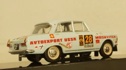 Москвич 412, No.28, Rally London - Mexiko, L.Potapcikas/Y.Lesovskiy/E.Bazhenov, 1970, RAC353, IXO 1:43