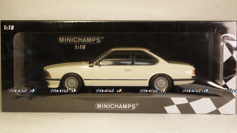 BMW 635 CSI E24 1982, white,  Minichamps 1:18
