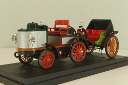 De-Dion bouton victoria à vapeur et remorque 1894, №30, RIO 1:43