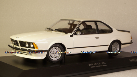 BMW 635 CSI E24 1982, white,  Minichamps 1:18