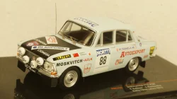 Москвич 412 No.88, 1000 Lakes Rally, 1973 V.Boubnov/A.Pechenkin, RAC356, IXO 1:43