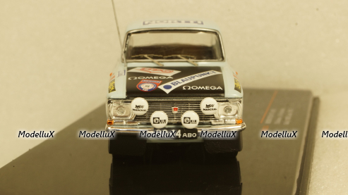 Москвич 412 No.88, 1000 Lakes Rally, 1973 V.Boubnov/A.Pechenkin, RAC356, IXO 1:43