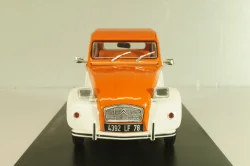 CITROEN 2CV Spot, orange/white, G111V054, Hachette 1:24