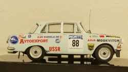 Москвич 412 No.88, 1000 Lakes Rally, 1973 V.Boubnov/A.Pechenkin, RAC356, IXO 1:43