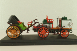 De-Dion bouton victoria à vapeur et remorque 1894, №30, RIO 1:43