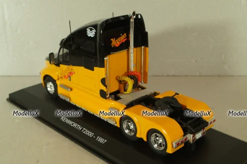 Kenworth T2000 tractor 1997, yellow/black, Truck Tuning Collection #21, Hachette 1:43