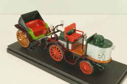 De-Dion bouton victoria à vapeur et remorque 1894, №30, RIO 1:43