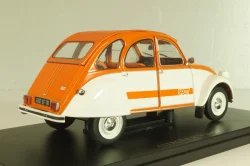 CITROEN 2CV Spot, orange/white, G111V054, Hachette 1:24