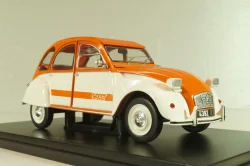 CITROEN 2CV Spot, orange/white, G111V054, Hachette 1:24