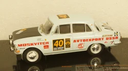 Москвич 412, No.40, Rally London - Mexiko, S.Tenishev/V.Kislykh, 1970, RAC352, IXO 1:43
