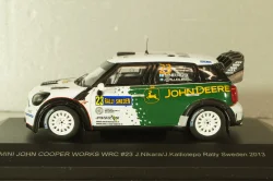 Mini Cooper Countryman JCW WRC #23  rally Sweden, J.Nikara/J.Kolliolepo 2013, WB015, WhiteBox 1:43