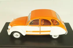 CITROEN 2CV Spot, orange/white, G111V054, Hachette 1:24