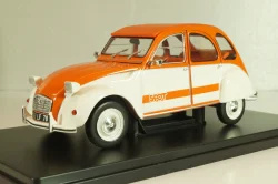 CITROEN 2CV Spot, orange/white, G111V054, Hachette 1:24