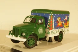 Газ-51 фургон КИ-51 "С Новым Годом!", 105142, DiP Models 1:43