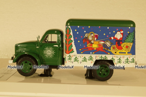 Газ-51 фургон КИ-51 "С Новым Годом!", 105142, DiP Models 1:43