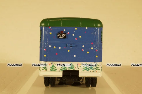 Газ-51 фургон КИ-51 "С Новым Годом!", 105142, DiP Models 1:43