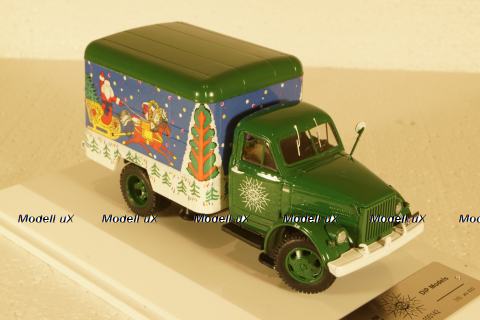 Газ-51 фургон КИ-51 "С Новым Годом!", 105142, DiP Models 1:43