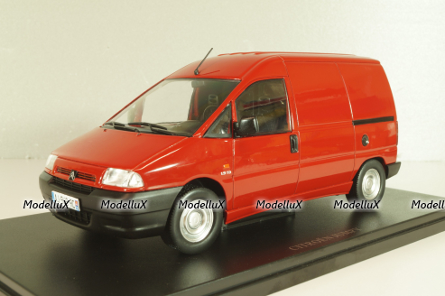 Citroen Jumpy Van, red, G111V026, Hachette 1:24