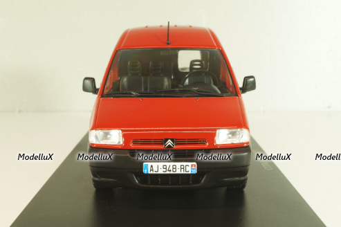 Citroen Jumpy Van, red, G111V026, Hachette 1:24