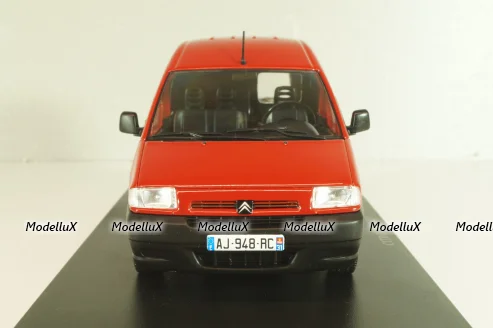 Citroen Jumpy Van, red, G111V026, Hachette 1:24