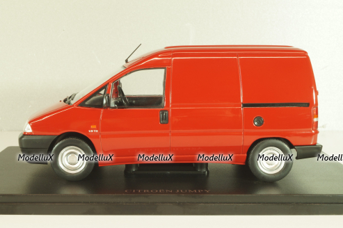 Citroen Jumpy Van, red, G111V026, Hachette 1:24