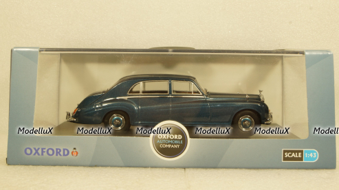 Rolls Royce Phantom V James Young metallic-blue, Oxford 1:43 Уценка!