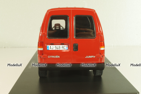 Citroen Jumpy Van, red, G111V026, Hachette 1:24