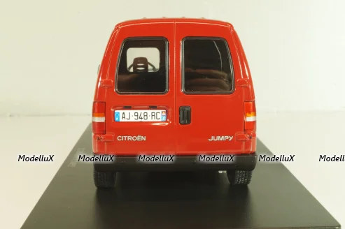 Citroen Jumpy Van, red, G111V026, Hachette 1:24