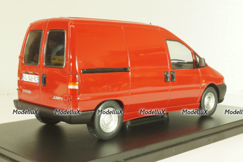 Citroen Jumpy Van, red, G111V026, Hachette 1:24