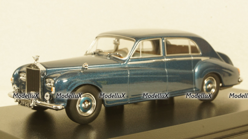 Rolls Royce Phantom V James Young metallic-blue, Oxford 1:43 Уценка!