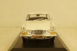 Peugeot 404 coupe, white, 940112920, Maxichamps 1:43