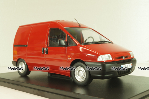 Citroen Jumpy Van, red, G111V026, Hachette 1:24