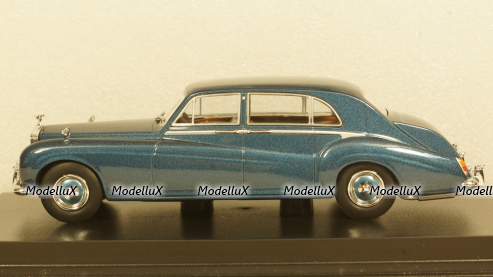 Rolls Royce Phantom V James Young metallic-blue, Oxford 1:43 Уценка!