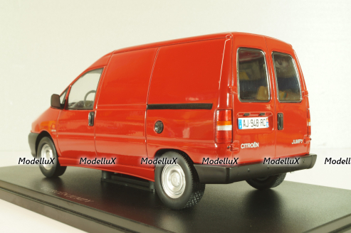 Citroen Jumpy Van, red, G111V026, Hachette 1:24