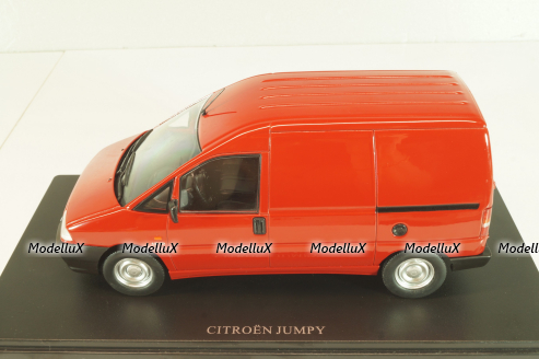 Citroen Jumpy Van, red, G111V026, Hachette 1:24