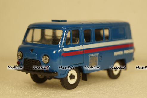 УАЗ-39099, почта, Агат 1:43