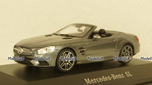 Mercedes SL (R231) metallic-grey Hardtop, Spark 1:43