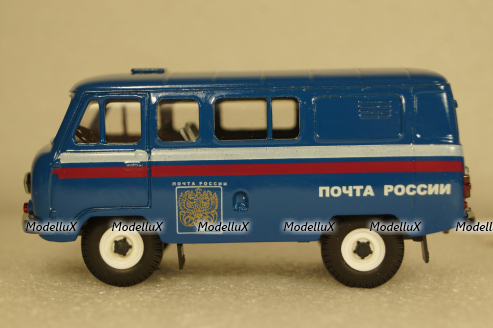 УАЗ-39099, почта, Агат 1:43