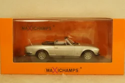 Peugeot 504 Cabriolet 1977, silver, 940112130, Maxichamps 1:43