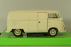 Volkswagen T1 bus box wagon beige 1963, WEL22095PV-CREAM, Welly 1:24