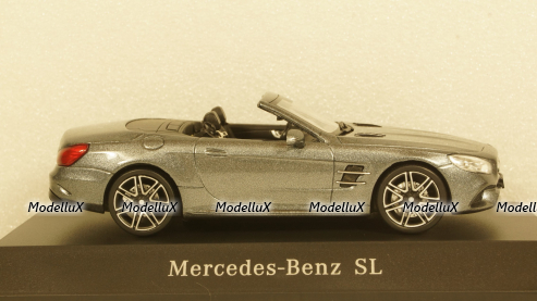 Mercedes SL (R231) metallic-grey Hardtop, Spark 1:43