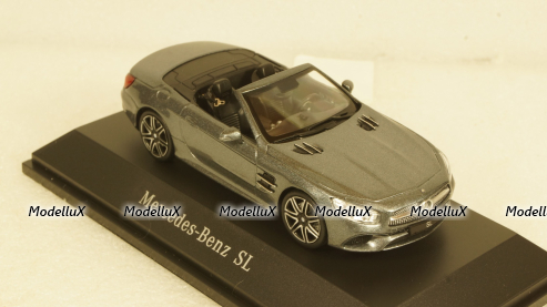 Mercedes SL (R231) metallic-grey Hardtop, Spark 1:43