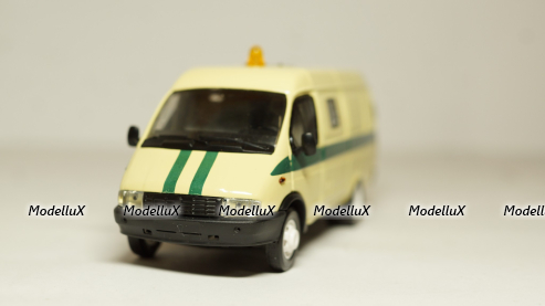 Газ 3221 Газель Инкассаторская, Агат 1:43