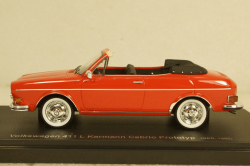 Volkswagen 411 L Karmann Cabrio Prototyp, 60073, Avenue43 1:43