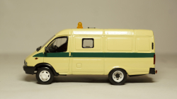 Газ 3221 Газель Инкассаторская, Агат 1:43