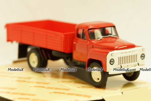 ГАЗ 53А красный, H259, НАП 1:43